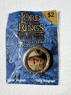 The Lord Of The Rings The Return Of The King Legolas Pin 2003 New Sealed