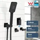 Decaura Hand Held Shower Head Set with Holder and Shower Hose Shower Mixer Taps