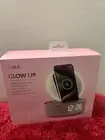 Delilah Glow Up Wireless Speaker ,Alarm Clock Ring Light Vanity Mirror Wireless.