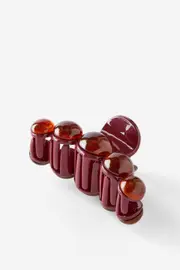 [Rubi] Rubi - Gia Hair Claw - Burgundy bobble OS BURGUNDY BOBBLE