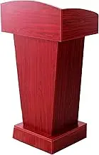 Lectern Podium Stand, Lectern Podium Stand,Lectern Podium Stand, Presentation Concert Podium, Reading or Laptop Desk for Church and Classroom/Brown/40x60x108cm,Dark Red-40x60x108cm