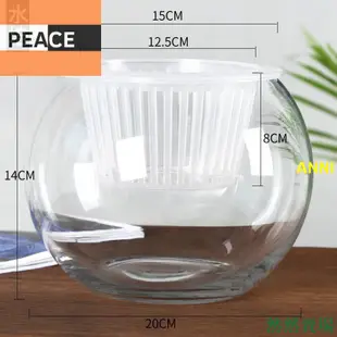 水培玻璃瓶 水培綠蘿盆栽花盆家用透明花瓶水養容器器皿【素琴】