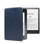 StylePro, Combo Kindle Paperwhite 6.8” Case With Hand Strap And Screen Protector, Blue.