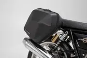 SW-Motech URBAN ABS side case system - 2x 16,5 l. Royal Enfield Interceptor/ Continental