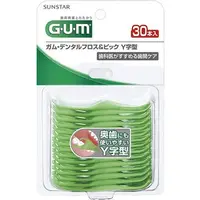 在飛比找蝦皮購物優惠-🌈現貨🌈日本 SUNSTAR GUM Y字型 牙線棒 牙籤 