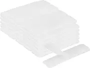 uxcell 30 Sets Hook and Loop Strips with Adhesive, 0.8 x 2.75 Double-Sided Strong Back Adhesive Tape Fasteners Heavy Duty Strip for Home Office Classroom, White