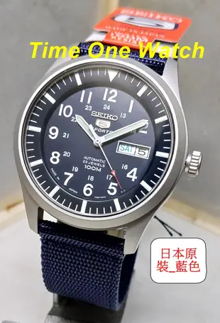 實體店面日系_SEIKO_精工錶_盾牌5號帆布帶機械錶SNZG09J1_SNZG15J1_SNZG11J1_SNK805