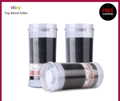 Devanti Water Cooler Dispenser Tap Purifier Filter 7-Stage Carbon Mineral 3 Pack