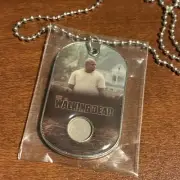 Walking Dead Dog Tag: Authentic Costume Material worn by IronE Singleton, CW4
