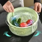 Vegetable Washing Baskets Fast Draining Colander Bowl Set Reusable For Kitchen