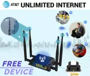 AT&T UNLIMITED DATA for RV's, HOME INTERNET and BUSINESS INTERNET PLAN RENTAL