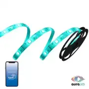TZUMI Aura LED 10W Equiv. 16 ft. Wifi Enabled Smart LED Night Light Strip Tape