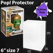 6" size 7 Pop! Protector for Funko Pop! Vinyl