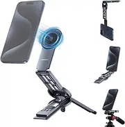 Freewell Magnetic Foldable Phone Tripod Stand Selfie Stick for iPhone & Samsung - Arca-Compatible & Rig Angle Adjustment & MagSafe Compatible for Versatile Smartphone Filmmaking