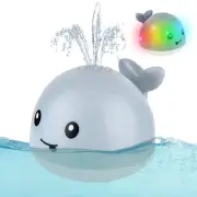 Baby Bath Toys, Whale Automatic Water Spray Bath Toys (With LED Lights), Inducti