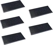 Kisangel 200-hole Seedling Tray Set for Sprouting Kit Plant Starter Trays Gardening Box Planting Case