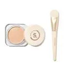 Sheglam Full Coverage Foundation Balm FAIR + Foundation Balm Brush Set Bundle