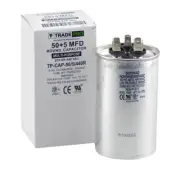 NEW 50/5 Mfd 440 Volt Round Dual Run Capacitor 50+5 running cap 440 fast shippin