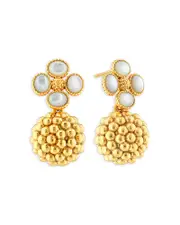 Capucine De Wulf Berry Clover Drop Earrings