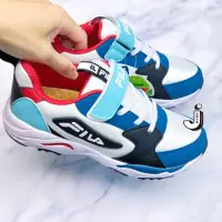 在飛比找momo購物網優惠-【FILA】FILA KIDS 大童輕量慢跑運動鞋-藍(3-