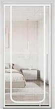 Cat Door Screen - Pet Screen Door, Mesh Barrier | Portable Screen with Zipper, Breathable Protection | Easy Install Pet Door,
