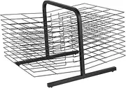 Art Drying Rack for Classroom,20 Shelves Metal Art Rack,Ideal for Art Studios and Home Use,Dimensions:17.7x25.6x16.5”