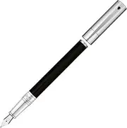 S.T. Dupont D-Initial Fountain Pen Duo Tone/Chrome