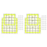 Square Patchwork Ruler Quilting Templates, Fabric Cutting Ruler