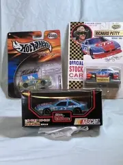 Richard Petty #43 Lot (STP ~Cheerios) Andretti Autographed Hot Wheel See Descr.