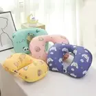 U Shape Inflatable Neck Pillow Head Rest Travel Pillow Air Pillow Airplane