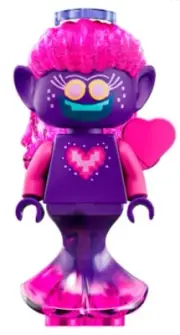 Lego Trolls World Tour Minifigure Mermaid twt001 Techno Reef Dance Party 41250