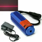 650nm 200mw 12V Red Laser Lights Line Beam Laser Module 25x75mm w Adapter