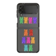 Galaxy Z Flip4 Impact Case Cute and colorful assorted gummy jelly bears in rainbow color