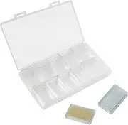 LONCHDAN 1 Oz Silver Bar Holder 20 Pcs Acrylic 1 Ounce Silver Bar Storage Clear 1Oz Silver Bar Case Capsule Container for 1 Ounce Silver Bullion Storage