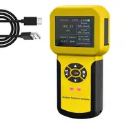 Professional Nuclear Radiation Detector Geiger Counter Radiation Detector Y X-Ray Gamma,with Alarm Set,-886A Yellow