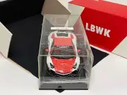 1/18 T&P Lamborghini Aventador Liberty Walk 2.0 White LV on Carbon Base #16