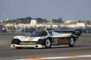 Klaus Ludwig Hans-Joachim Stuck Sarel van der Merwe Porsche 962 1988 Old Photo