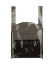 number print tote bag One size Black