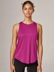 Womens Mesh Running Singlet. Running Bare Victory Tank