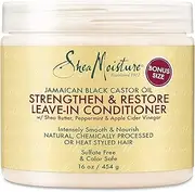 Shea Moisture Jamaican Black Castor Oil Reparative Leave-in Conditioner, 16 Ounce