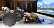 Pair HC85-16 Black 8" 700 Watt In-Ceiling Home Theater Speakers 16 Ohm