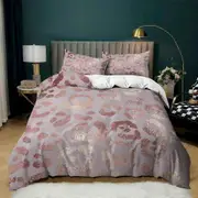 v5670 Bed Sheets Animal Leopard Print Duvet Cover Set Children Bedspread Bedclothes Bed Sheets IU5670