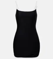 [Oseree] Oséree Jersey minidress AU 16 black