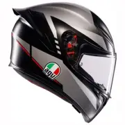 AGV K1 S Helmet - Lap - Matte Black/Gray/Red - XX-Large