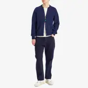 Folk Pointelle Knit Bomber