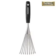 6.2 In. Double Injection Grip Handle Stainless Steel Hand Rake