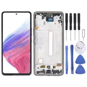 Wigento For Samsung Galaxy A53 5G Display Full LCD with Frame Unit Touch Spare Part Repair Black