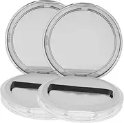 OATIPHO 5g Compact Powder Case Portable Makeup Powder Container Empty Puff Box for Travel Daily Use