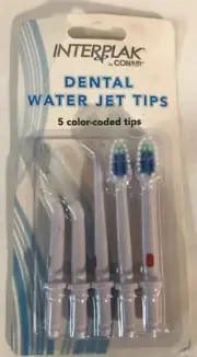Interplak by Conair Replacement Dental Water Jet Tips 5 pack