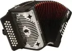 HOHNER Panther 3100 GCF Diatonic BK Accordion Acordeon Pantera BRAND NEW!